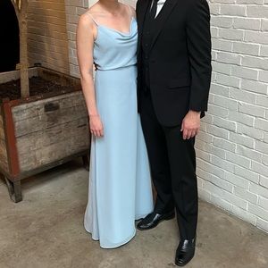 Revelry Skye Light Blue Dress